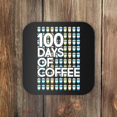 100 Days Of School (Coffee) Coaster