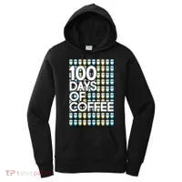 100 Days Of School (Coffee) Women's Hoodie thumb 0