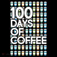 100 Days Of School (Coffee) Ornament thumb 1