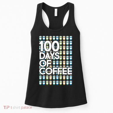 100 Days Of School (Coffee) Women's Tank Top