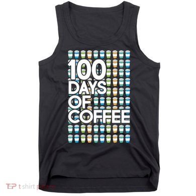 100 Days Of School (Coffee) Tank Top