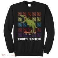100 Days of School Cool Dinosaur Sweatshirt thumb 0