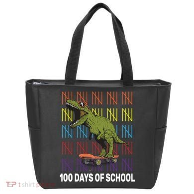 100 Days of School Cool Dinosaur Tote Bag