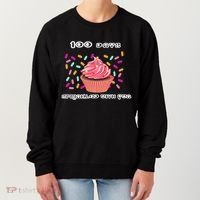 100 Days Of School Sprinkled With Fun Women's Sweatshirt thumb 0