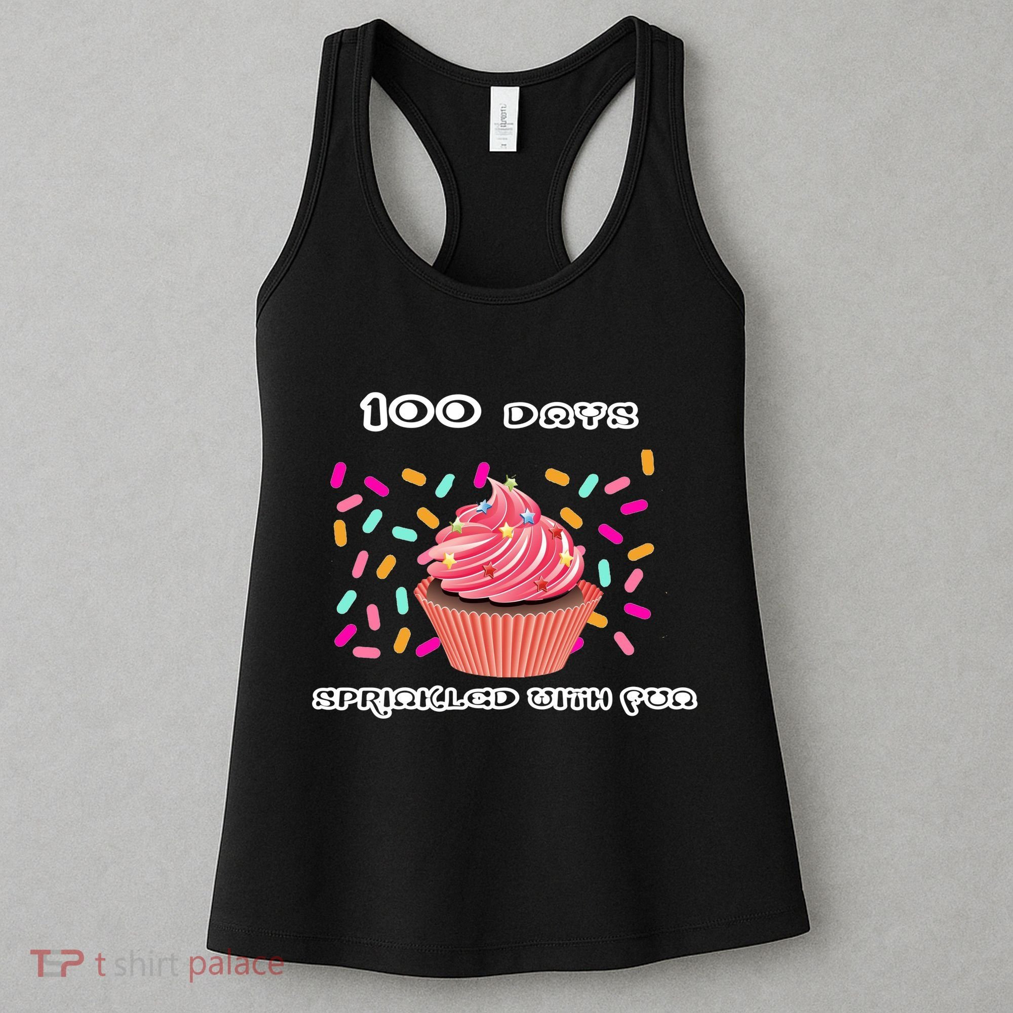 100 Days Of School Sprinkled With Fun Women's Tank Top