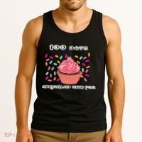 100 Days Of School Sprinkled With Fun Tank Top thumb 3