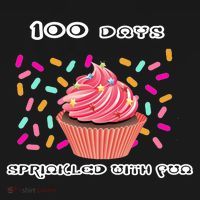 100 Days Of School Sprinkled With Fun Tank Top thumb 6