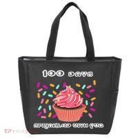 100 Days Of School Sprinkled With Fun Tote Bag thumb 0