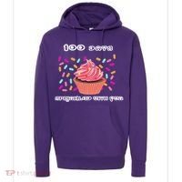 100 Days Of School Sprinkled With Fun Hoodie thumb 0