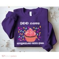 100 Days Of School Sprinkled With Fun Sweatshirt thumb 2