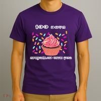 100 Days Of School Sprinkled With Fun T-Shirt thumb 3