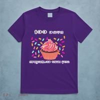 100 Days Of School Sprinkled With Fun T-Shirt thumb 5