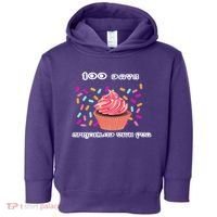 100 Days Of School Sprinkled With Fun Toddler Hoodie thumb 0
