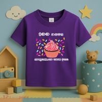 100 Days Of School Sprinkled With Fun Toddler T-Shirt thumb 3