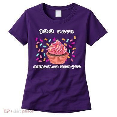 100 Days Of School Sprinkled With Fun Women's T-Shirt