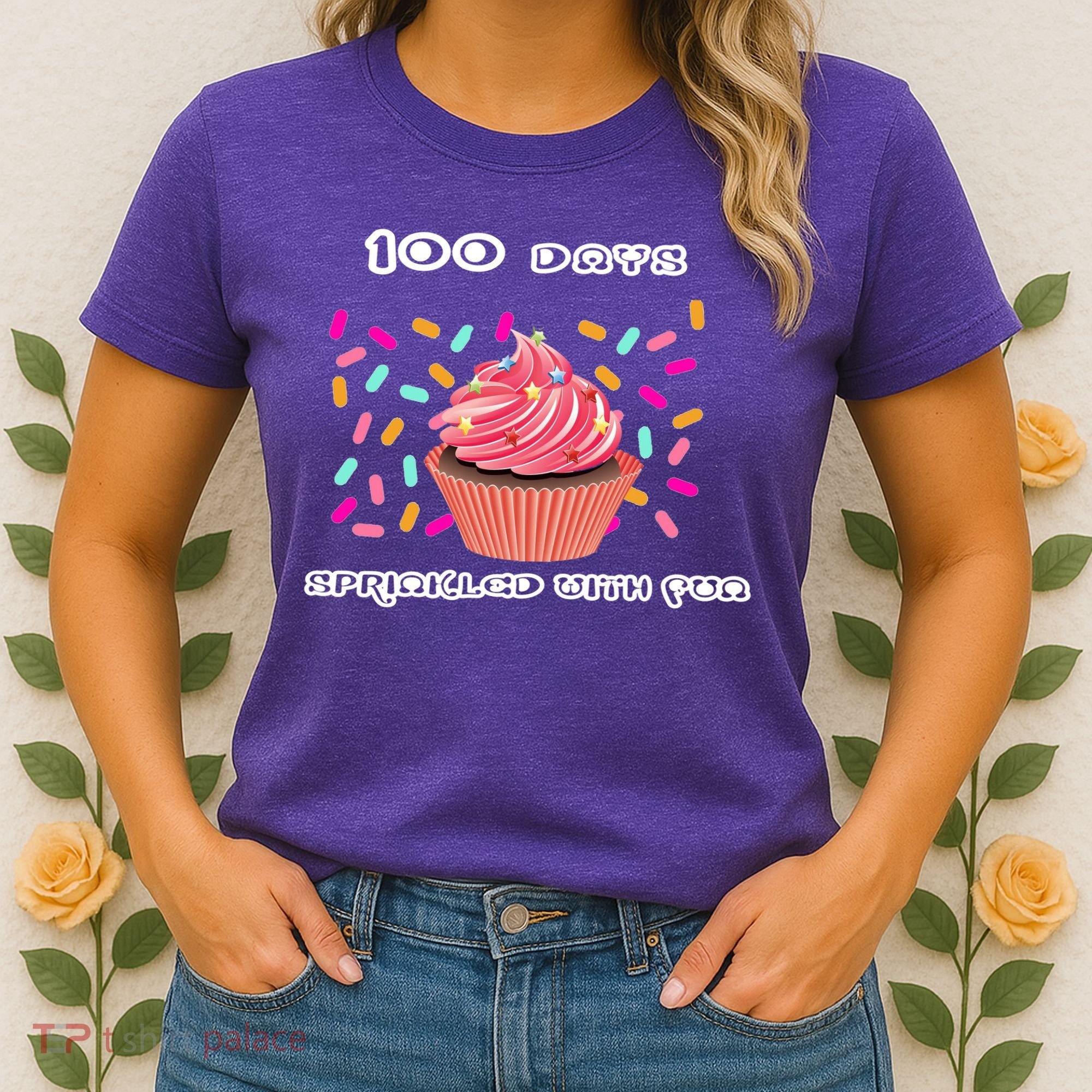 100 Days Of School Sprinkled With Fun Women's T-Shirt