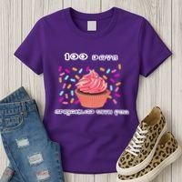 100 Days Of School Sprinkled With Fun Women's T-Shirt thumb 3