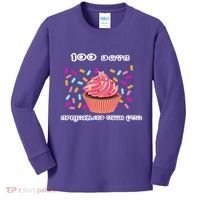 100 Days Of School Sprinkled With Fun Kids Long Sleeve Shirt thumb 0