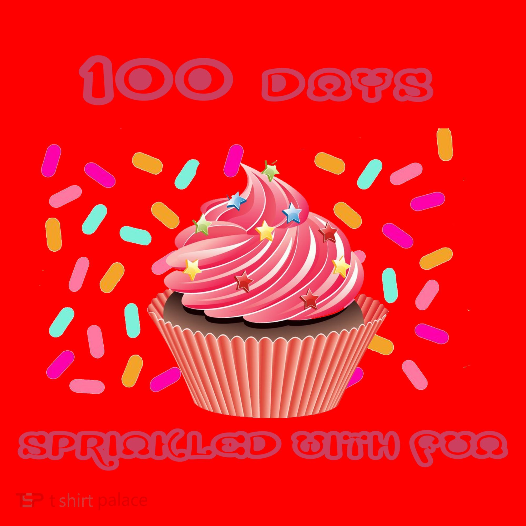 100 Days Of School Sprinkled With Fun Santa Hat