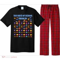 100 Days Of School Swam By Fish Pajama Set thumb 0