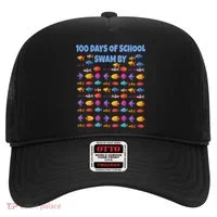 100 Days Of School Swam By Fish Hat thumb 0