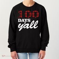 100 Days Of School Y'all Women's Sweatshirt thumb 0