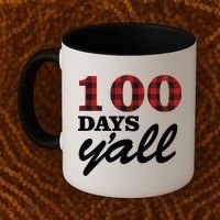 100 Days Of School Y'all Coffee Mug thumb 2