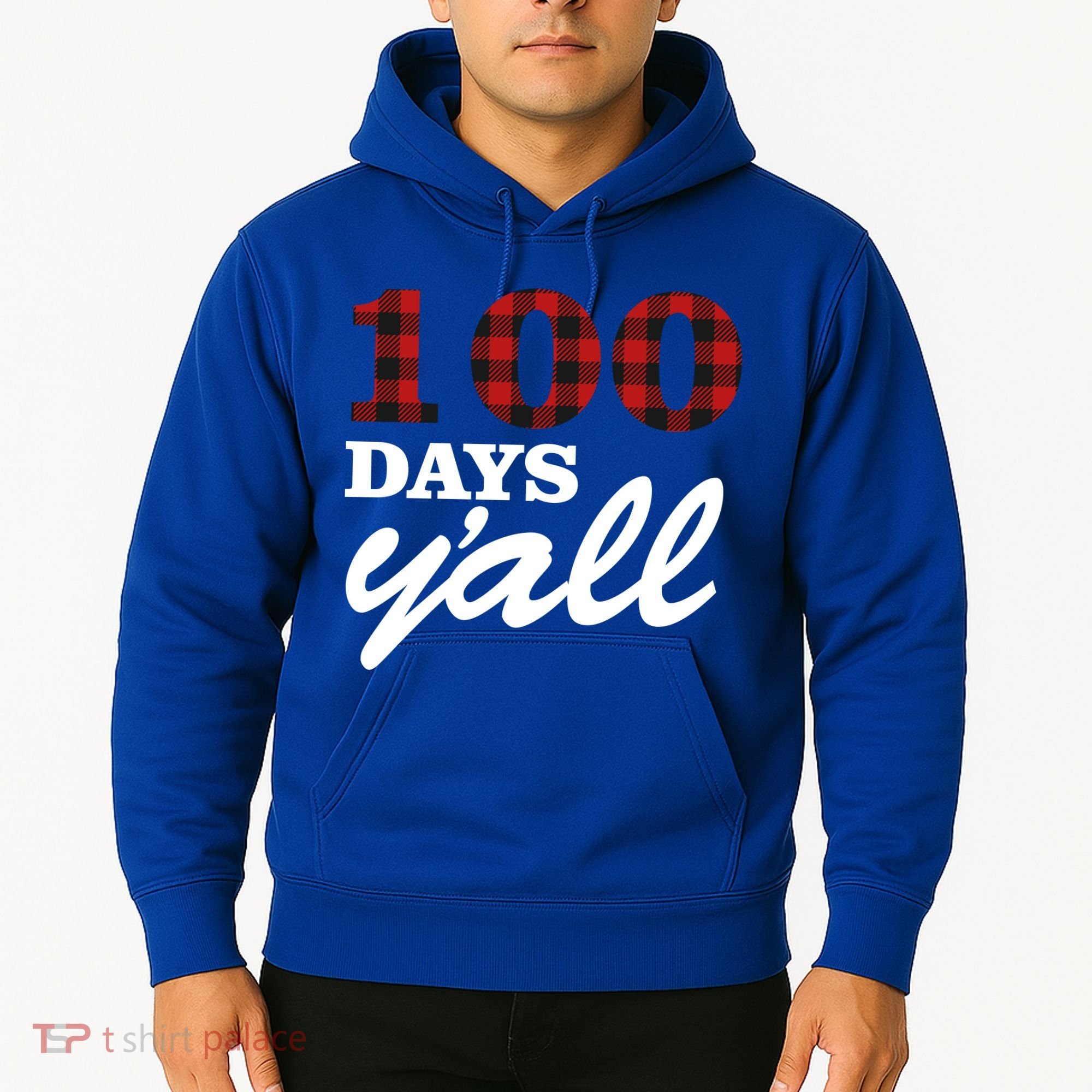100 Days Of School Y'all Hoodie