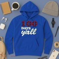 100 Days Of School Y'all Hoodie thumb 3