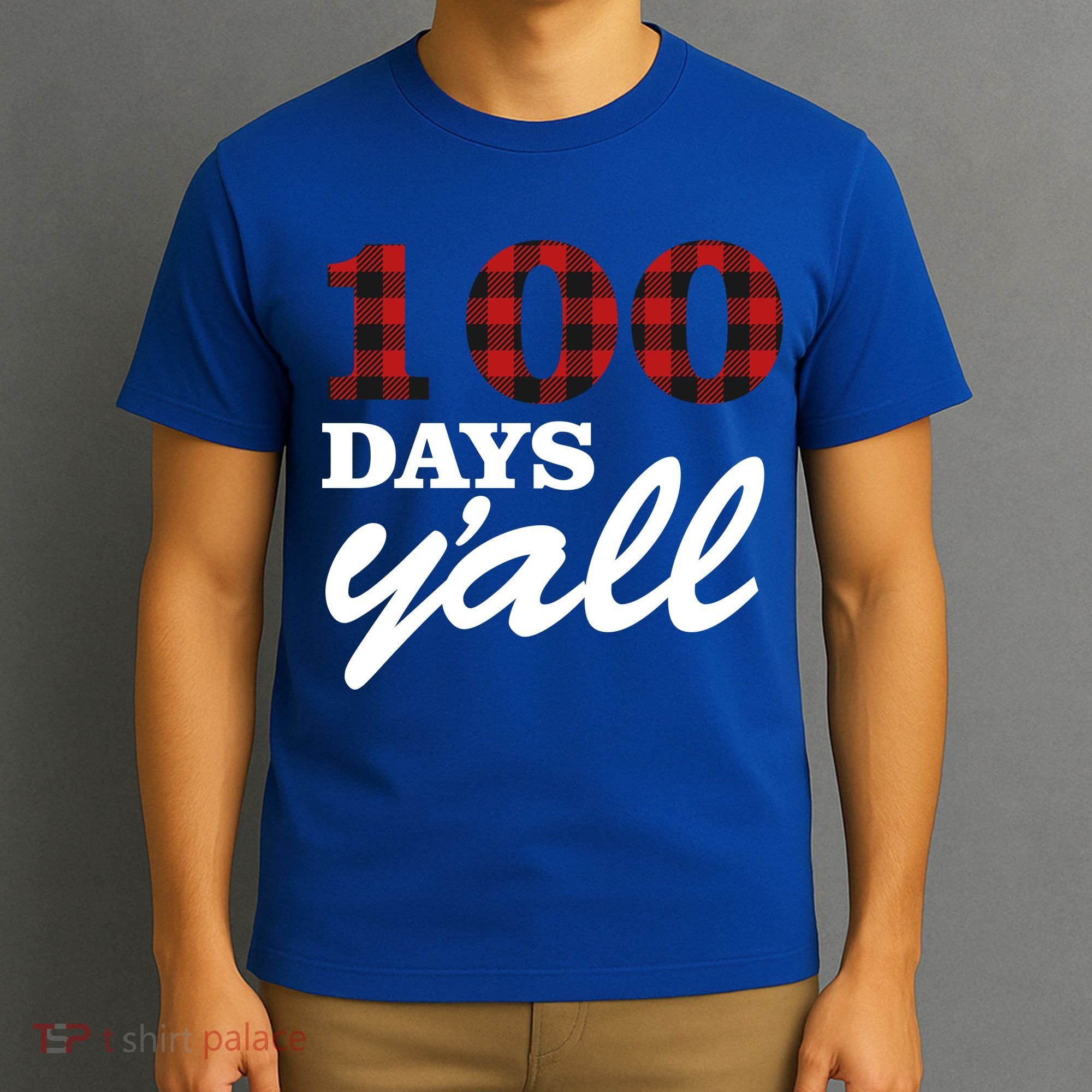 100 Days Of School Y'all T-Shirt