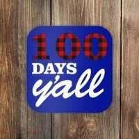 100 Days Of School Y'all Coaster thumb 0