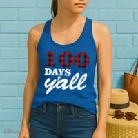 100 Days Of School Y'all Women's Tank Top thumb 2
