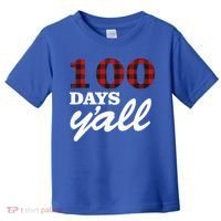 100 Days Of School Y'all Toddler T-Shirt thumb 0