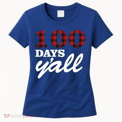 100 Days Of School Y'all Women's T-Shirt