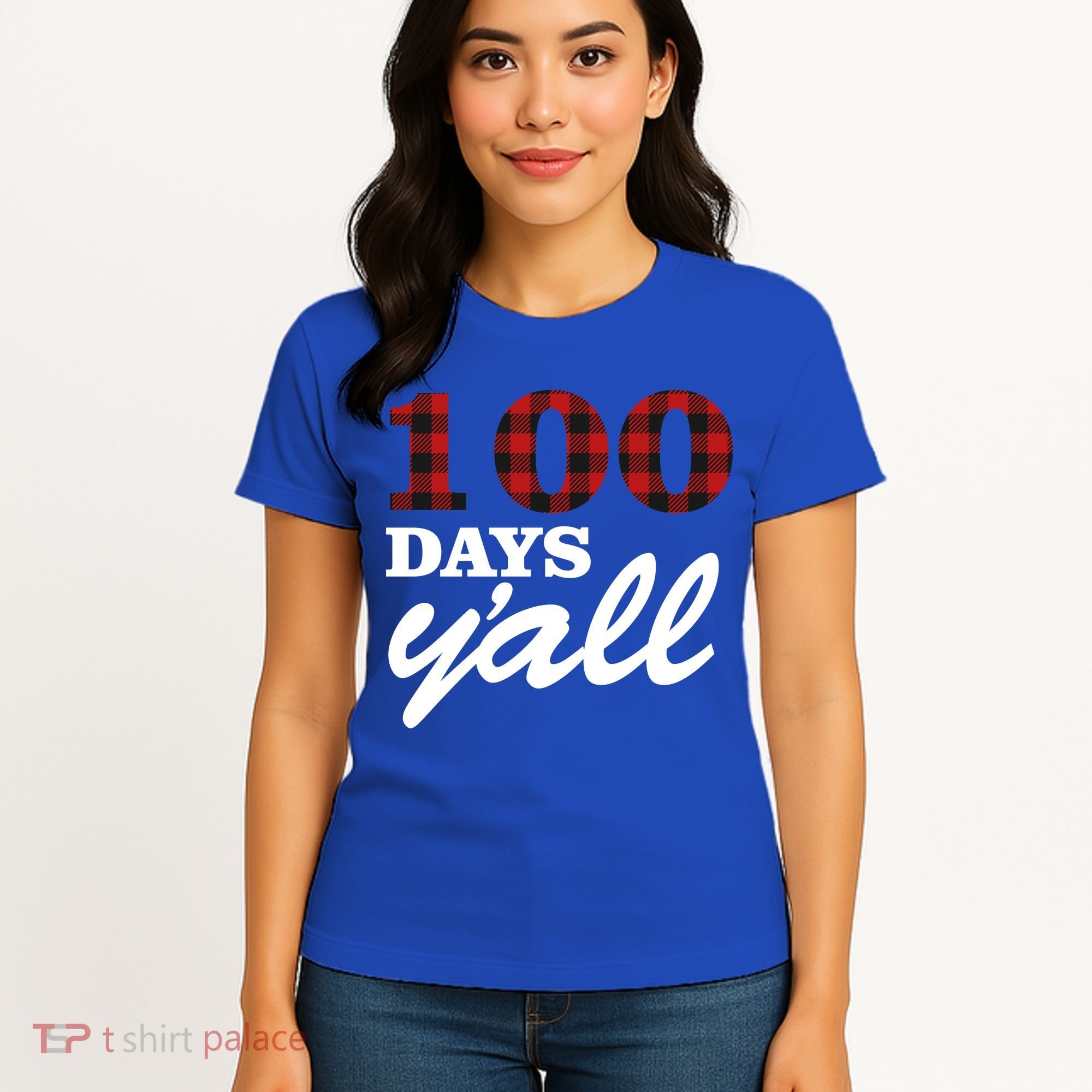 100 Days Of School Y'all Women's T-Shirt