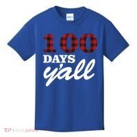 100 Days Of School Y'all Kids T-Shirt thumb 0