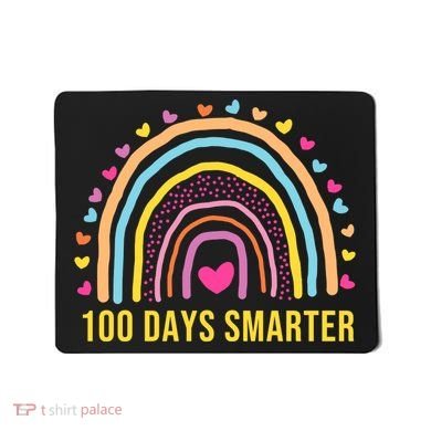 100 Days Smarter Mousepad