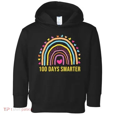 100 Days Smarter Toddler Hoodie