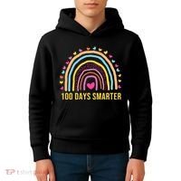 100 Days Smarter Kids Hoodie thumb 4