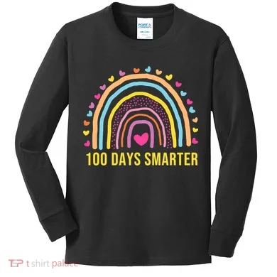 100 Days Smarter Kids Long Sleeve Shirt