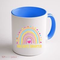 100 Days Smarter Coffee Mug thumb 1