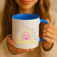 100 Days Smarter Coffee Mug thumb 3