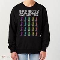 100 Days Smarter 100th Day Of School Women's Sweatshirt thumb 0