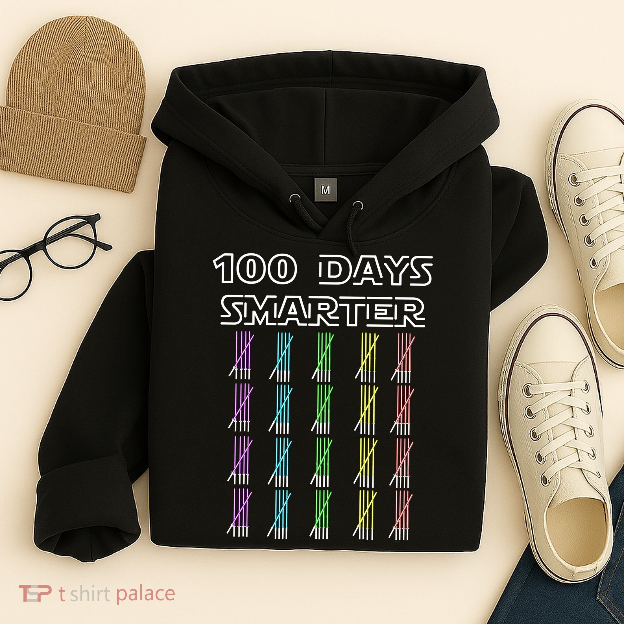 100 Days Smarter 100th Day Of School Hoodie