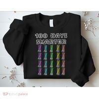 100 Days Smarter 100th Day Of School Sweatshirt thumb 2