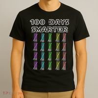 100 Days Smarter 100th Day Of School T-Shirt thumb 3