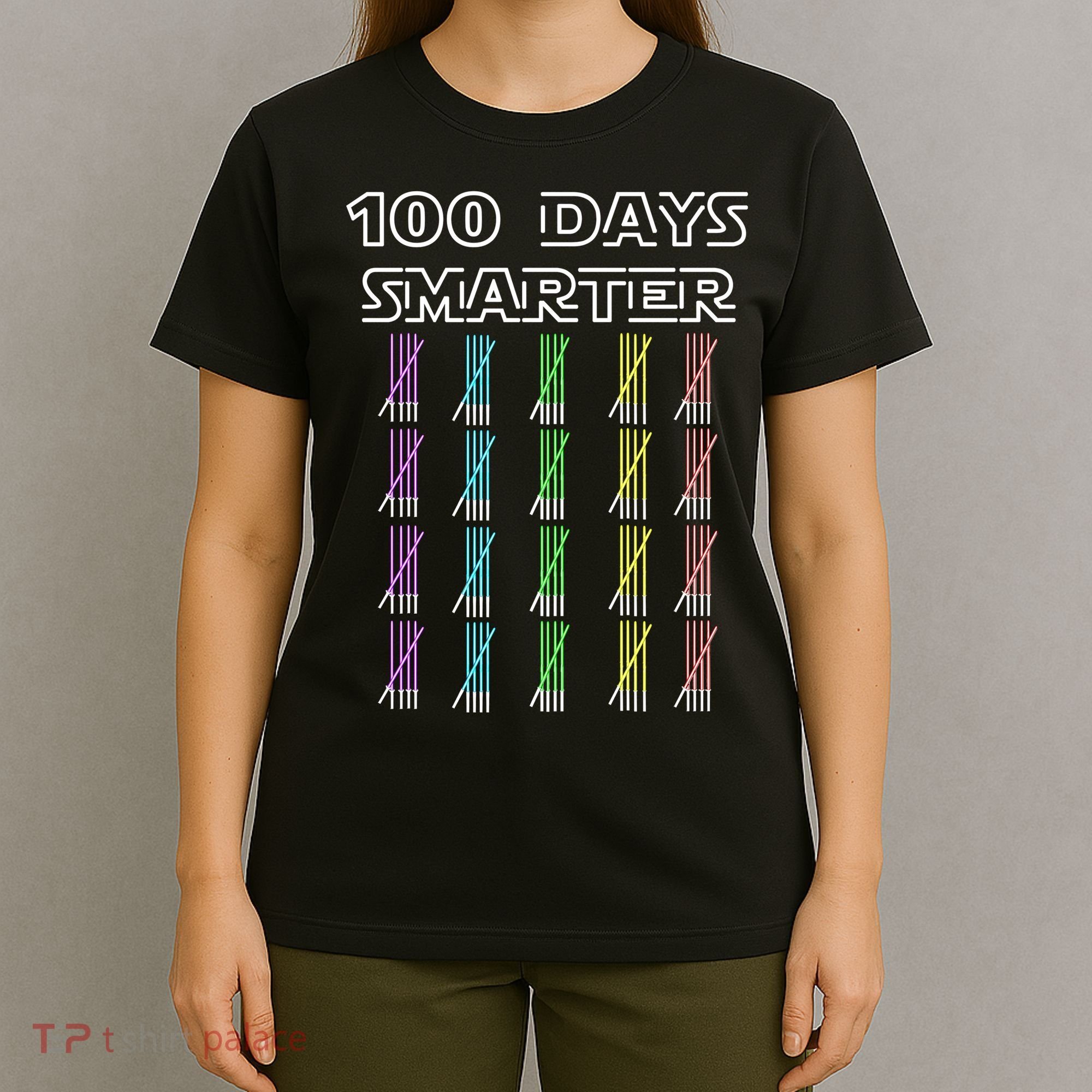 100 Days Smarter 100th Day Of School T-Shirt