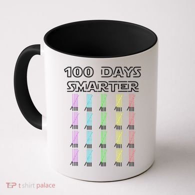 100 Days Smarter 100th Day Of School Coffee Mug