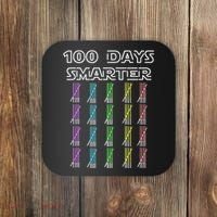 100 Days Smarter 100th Day Of School Coaster thumb 0