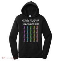 100 Days Smarter 100th Day Of School Women's Hoodie thumb 0